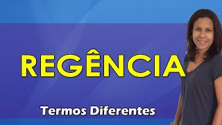 Complementos de Termos com Regências Diferentes [upl. by Arracahs]