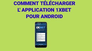 Comment télécharger lapplication 1xbet pour Android Comment télécharger et installer apk 1xbet [upl. by Pollak292]