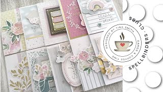 10 Cards  1 Kit  Spellbinders  Card Kit of the Month  February 2022  Always Remember [upl. by Levona]