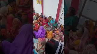 ISKCON Madhubani ke dwara Durga mandir bhauaara me Harinam Sankirtan [upl. by Eetnahc162]