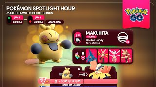 Shiny Makuhita Rampenlicht Stunde live I Pokémon GO deutsch Berlin 1211 [upl. by Dorrehs179]