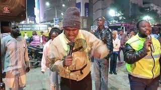 STREET WORSHIP AT NAIROBI CBD Accra Road [upl. by Lubet982]