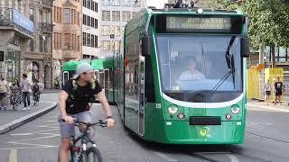 Trams in Basel [upl. by Grannie933]