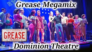 Grease Megamix  Dominion Theatre Londons West End [upl. by Nosreip]