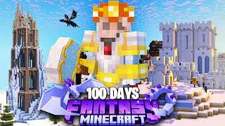 I Survived 100 Days in FANTASY Minecraft Hardcore [upl. by Augy32]