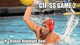 Jordan Hanna Senior Cap 7  Mater Dei  Oaks Christian NOV 5 2024 CIF [upl. by Som]