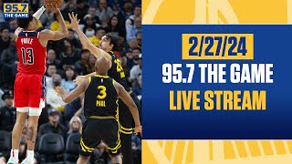 Chris Paul Is BACK As The Warriors Head To The Nations Capital  957 The Game Live Stream [upl. by Laurence573]