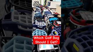 Which GOLF BAG should I GET I need your help golfbags shorts shortsvideo golf [upl. by Lyrrehs]