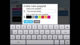 Popplet Tutorial  Basics [upl. by Anikal]