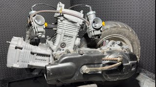 I turn a regular scooter engine into a 250cc Ltwin engine [upl. by Lisa]