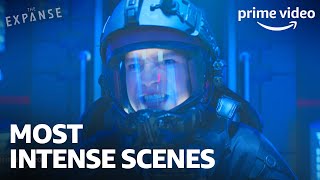 Best Space Battles  The Expanse  Prime Video [upl. by Leorsiy]