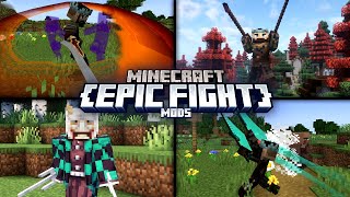 10 Best Minecraft Epic Fight Mod Combinations 2024  Forge amp Fabric [upl. by Lief]