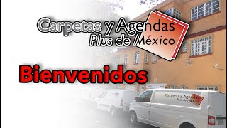 Carpetas y Agendas Plus de México Bienvenidos [upl. by Ama615]