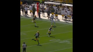 Adonai Mitchell catches for a 30yard Gain vs Green Bay Packers [upl. by Acirrej]