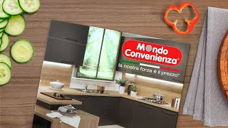 Cucina con penisola ZENIT  MONDO CONVENIENZA [upl. by Kisung502]