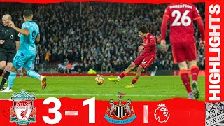 Highlights Liverpool 31 Newcastle Utd  Trent seals it with a screamer [upl. by Aisiat]