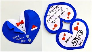 Fathers day special card making 2023  Handmade fathers day card ideas  DIY Fathers day card [upl. by Sephira]