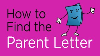 TumbleBookLibrary How to Find the Parent Letter [upl. by Chew]