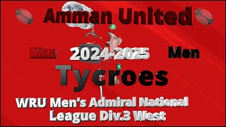 Amman United RFC v Tycroes RFC 2024 2025 [upl. by Hemminger]