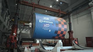 ACelli iDEAL® forged YD Yankee Dryer  transport and installation [upl. by Nesahc]