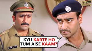 क्यों करते हो तुम साधु यादव के लिए काम  Gangaajal  Police Station Scene  Best Of Ajay Devgan [upl. by Nohsyar313]