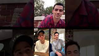 quotSelfishquot Nick Jonas ft Jonas Brothers instagram live march 15th 2021 [upl. by Alfy]