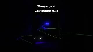 When ur zip string gets stuck [upl. by Ihsoyim]