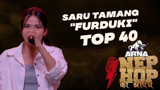 Namaste Ma Furduki Saru Tamang Individual Performance  Top 40  ARNA Nephop Ko Shreepech [upl. by Akkimat]