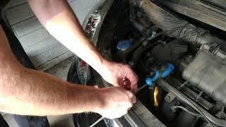 Hyundai i10 headlight lamp bulb unit replace remove [upl. by Lizette]