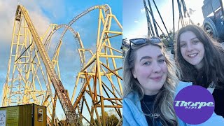 Thorpe Park Opening Day 2024 Vlog [upl. by Trinl]