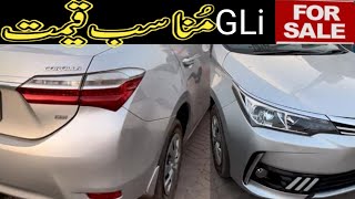 TOYOTA Corolla GLI 2018 model for sale [upl. by Erv]