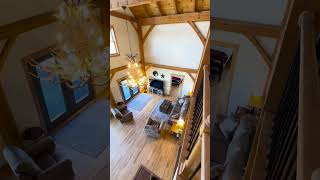 Come Home to the Ultimate Privacy in this Vermont Timber Frame Home [upl. by Alliuqaj760]