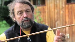 Taping a spliced Bamboo Rod  with Bob Clay [upl. by Ahseal]