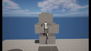 UE5 Parkour System 20 development record 231120 [upl. by Yenatirb]