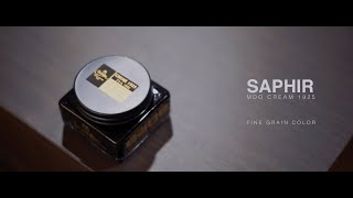 วิธีใช้ How to use Saphir Medaille d’Or Crème 1925 [upl. by Ammadis]