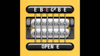 Perfect Guitar Tuner Open E  E B E G B E [upl. by Othilia]