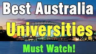 Top 7 Universities in Australia  Hindi   Where you Should go for Study in Australia [upl. by Rep]