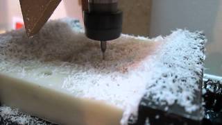 CNC machining wax [upl. by Ahsitruc165]