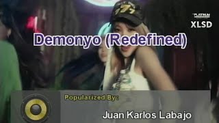 DEMONYO  juan karlos  Karaoke Version  Platinum Piano XL SD [upl. by Akeryt]