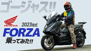 ホンダ FORZA 乗ってみた！2023年モデル【モトブログ】HONDA FORZA 2023 MODEL Motorcycle review in Japan [upl. by Hahn108]