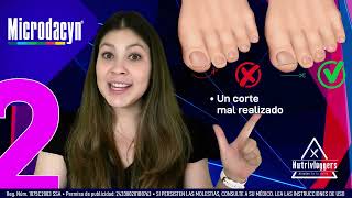 Cuidado de uñas enterradas para el pie diabético [upl. by Anilasor711]