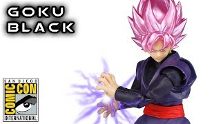 SH Figuarts GOKU BLACK Dragon Ball Super SDCC Exclusive Action Figure Review [upl. by Omero]