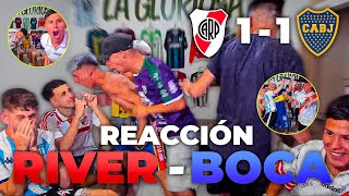 REACCIÓN RIVER VS BOCA  SUPERCLASICO ARGENTINO  LA GLORIOSA [upl. by Alfred]