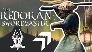 The Redoran Swordmaster Skyrim Anniversary Edition Samurai Build [upl. by Ailecec105]