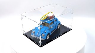 Acrylic Display Case for LEGO 10252 Volkswagen VW Beetle [upl. by Ahsener]