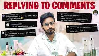 Replying to Comments  Derma Talks [upl. by Madancy]