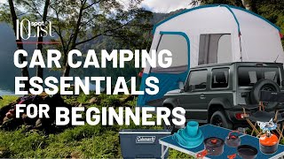 10 Car Camping Essentials For Beginners  10List  Spotph [upl. by Elinad]