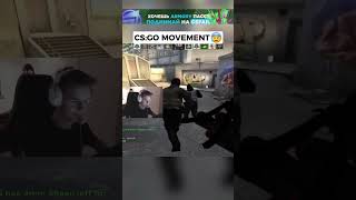 csgo movement😰cs2 counterstrike csgo [upl. by Eiramnna]