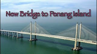 New Bridge to Penang Island  second longest bridge in Malaysia penangisland malaysia ytshorts [upl. by Nagard]