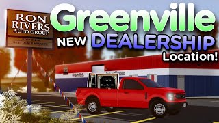 HOW TO GET TO THE NEW DEALERSHIP  Review In Greenville Roblox [upl. by Rhodes]